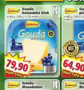 Norma Gouda holandský blok nabídka