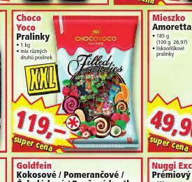 Norma Choco yoco pralinky nabídka