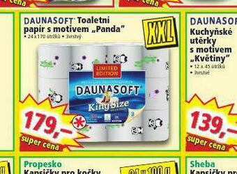 Norma Daunasoft toaletní papír nabídka