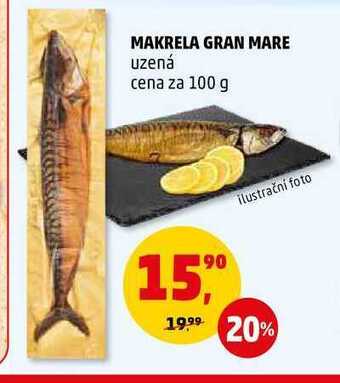 Penny Market Makrela gran mare, 100 g nabídka