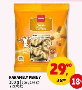 Penny Market Karamely penny, 300 g nabídka