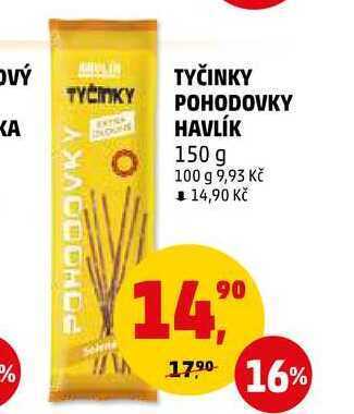 Penny Market Tyčinky pohodovky havlík, 150 g nabídka