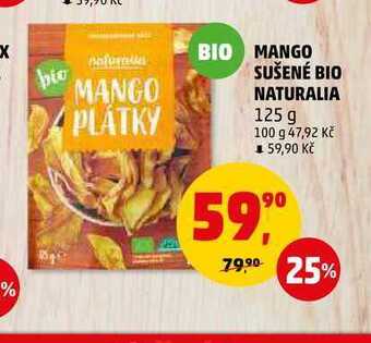 Penny Market Mango sušené bio naturalia, 125 g nabídka
