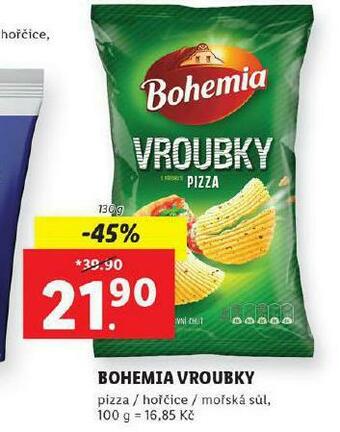 Lidl Bohemia vroubky nabídka