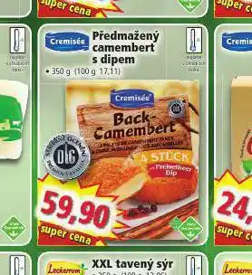 Norma Předmažený camembert s dipem nabídka