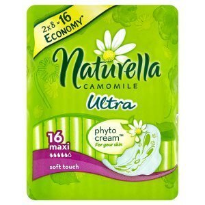 Penny Market Naturella camomile ultra maxi hygienické vložky s jemnou vůní 16 ks nabídka