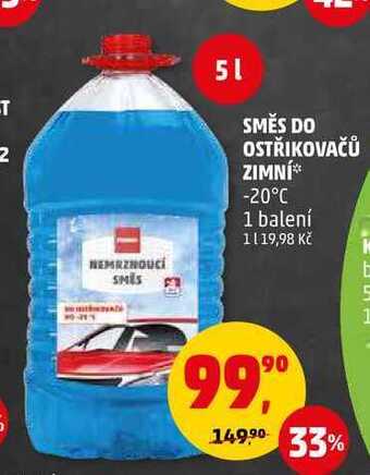 Penny Market Směs do ostřikovačů zimní, 5 l nabídka
