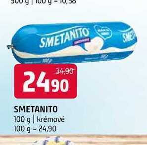 Terno Smetanito 100 g nabídka