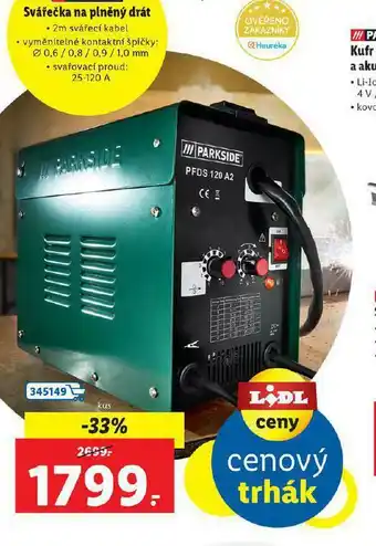 Svářečka na plněný drát