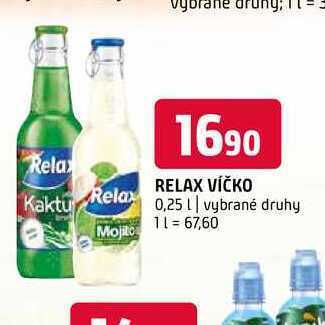 Terno Relax víčko 0,25 l nabídka