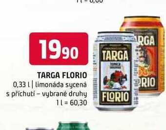 Terno Targa florio 0,33 l nabídka