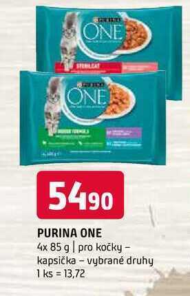 Terno Purina one 4x 85 g nabídka
