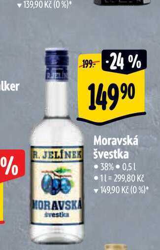 Albert Moravská švestka 0,5 l nabídka