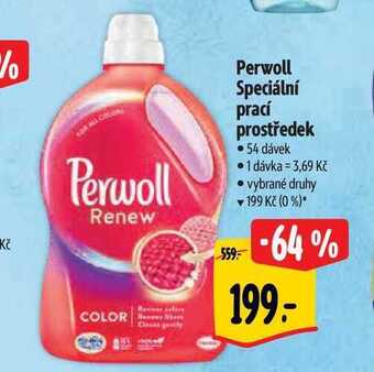 Albert Perwoll speciální prací prostředek • 54 dávek nabídka