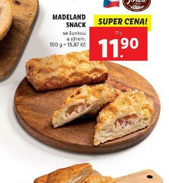 Lidl Madeland snack nabídka