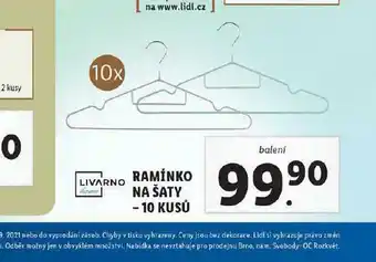 Lidl Raménka na šaty nabídka