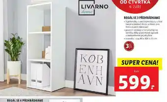 Lidl Regál se 3 zásuvkami nabídka