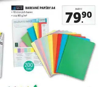 Lidl Barevné papíry nabídka