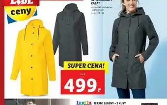 Lidl Dámský nepromokavý kabát nabídka