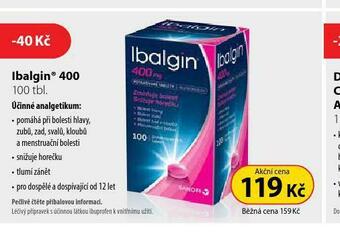 Dr. Max Ibalgin 400 nabídka