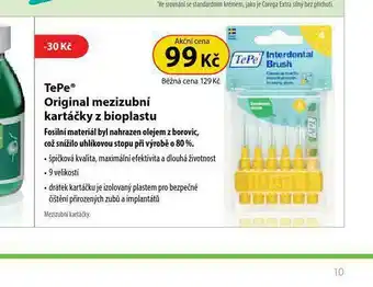 Dr. Max Tepe original mezizubní kartáčky z biopalstu nabídka