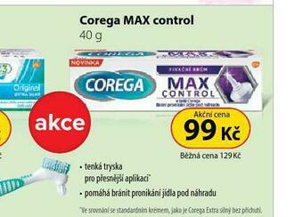 Dr. Max Corega max control nabídka