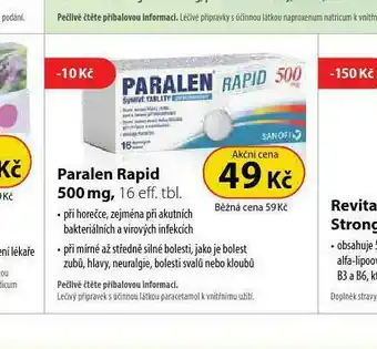 Dr. Max Paralen rapid nabídka