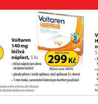 Voltaren léčivá náplast