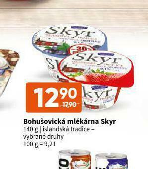 Terno Bohušovická mlékárna skyr nabídka