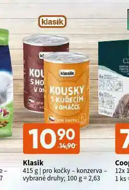Terno Klasik konzerva pro kočky nabídka