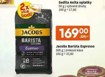 Terno Jacobs barista espresso zrnková káva nabídka