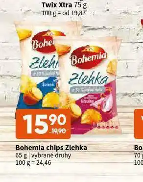 Terno Bohemia chips z lehka nabídka