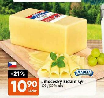 Terno Jihočeský eidam sýr nabídka