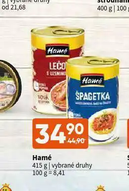 Terno Hamé lečo nabídka