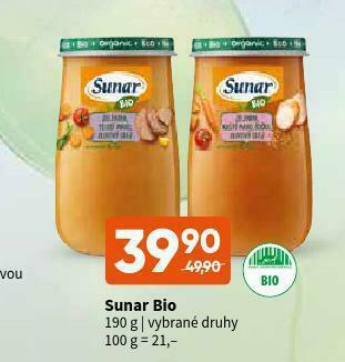 Terno Sunar bio nabídka