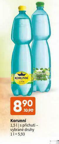 Terno Korunní s příchutí nabídka