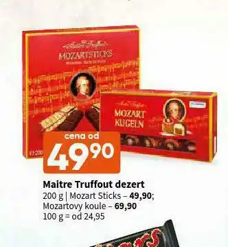 Terno Maitre truffout dezert nabídka