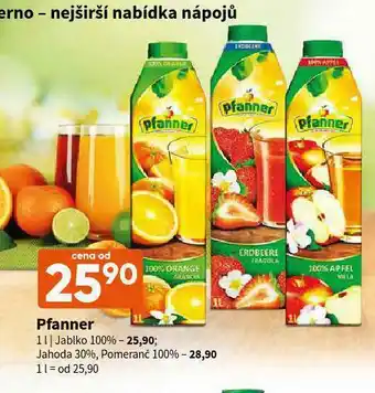 Terno Pfanner jablko 100% nabídka