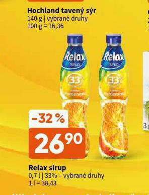 Terno Relax sirup nabídka