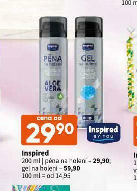 Inspired gel na holení