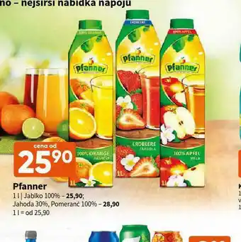 Terno Pfanner pomeranč 100% nabídka