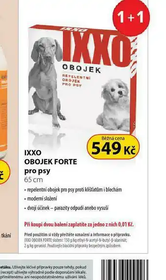 Dr. Max Ixxo obojek forte pro psy nabídka