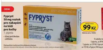 Dr. Max Fypryst na nakapání na kůži pro kočky nabídka