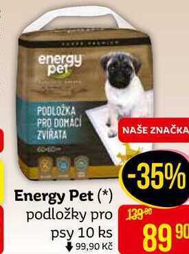 Teta Energy pet podložky pro psy 10ks nabídka