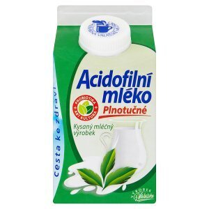 CBA Mlékárna valašské meziříčí acidofilní mléko plnotučné 500g nabídka