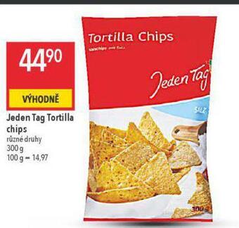 Globus Jeden tag tortilla chips nabídka