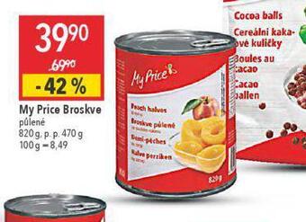 Globus My price broskve nabídka