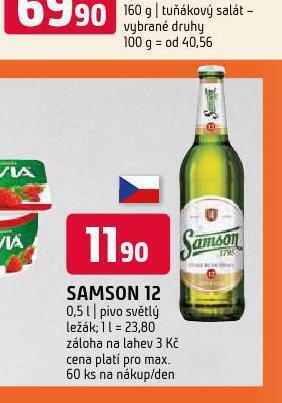 Terno Pivo samson 12 nabídka