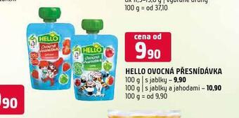 Terno Hello ovocná přesnídávka s jablky a jahodami nabídka