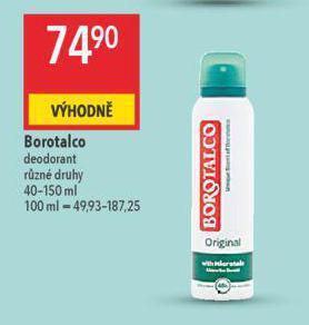 Globus Borotalco deodorant nabídka